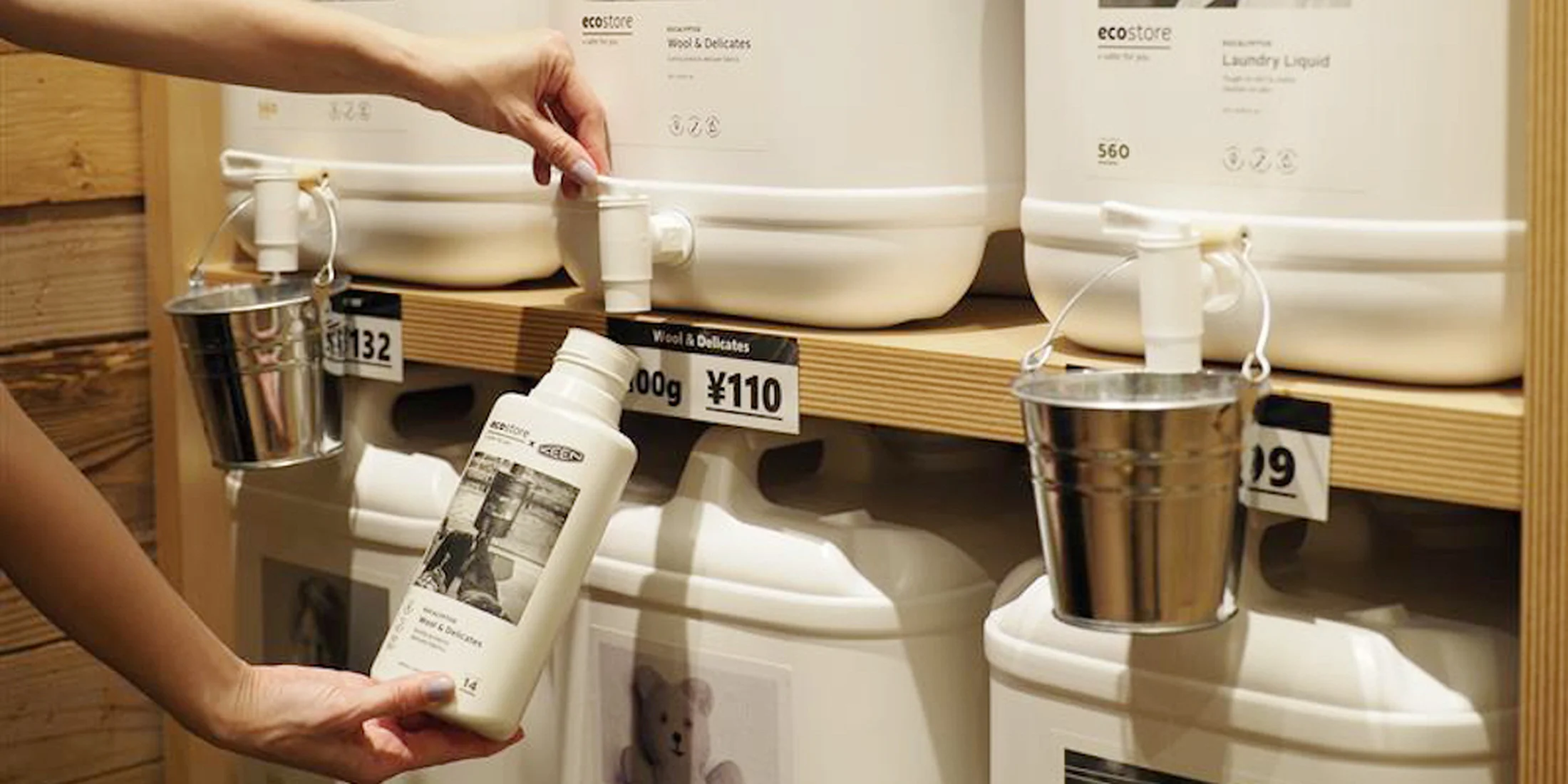 ecostoreがKEENとタッグ！ ルミネ新宿 ルミネ１「KEEN GARAGE SHINJUKU」で洗剤の量り売りを展開