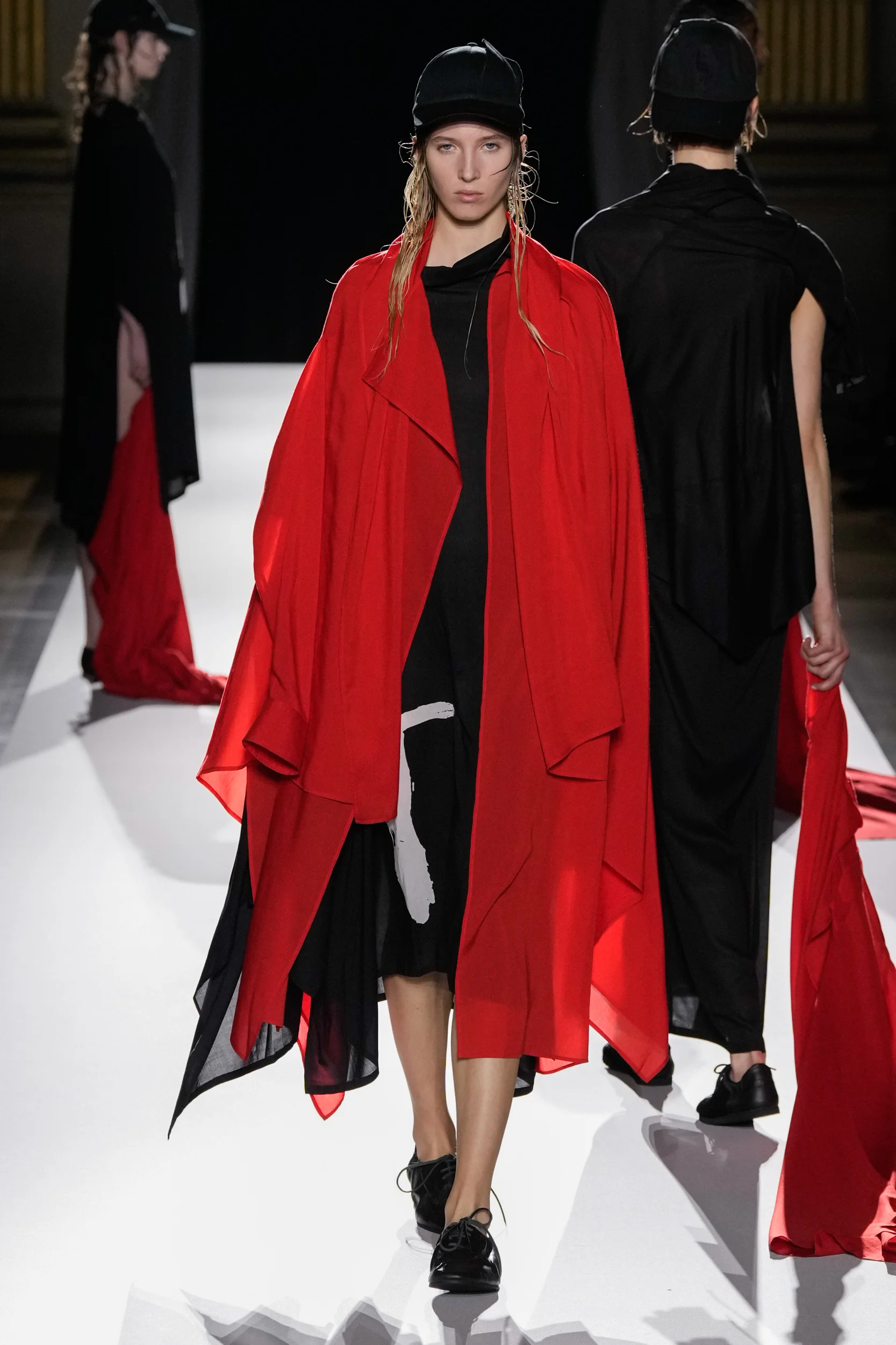 2026年春夏コレクション_YOHJI YAMAMOTO(ヨウジヤマモト)_モデル_46