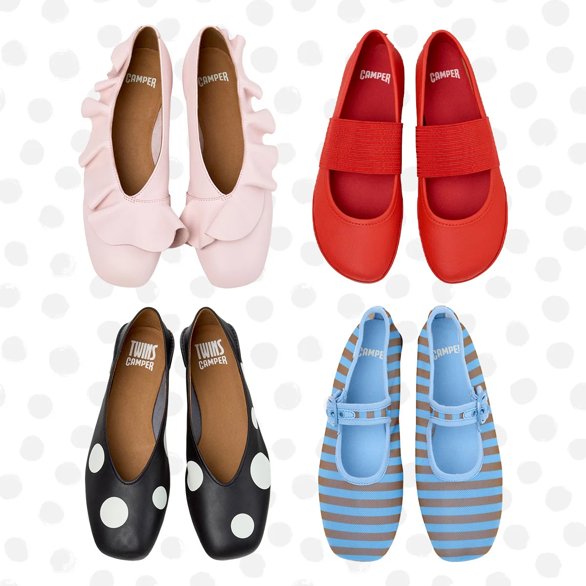 スニーカーのように歩きやすい！ 【カンペール】のモードなフラットシューズをチェック