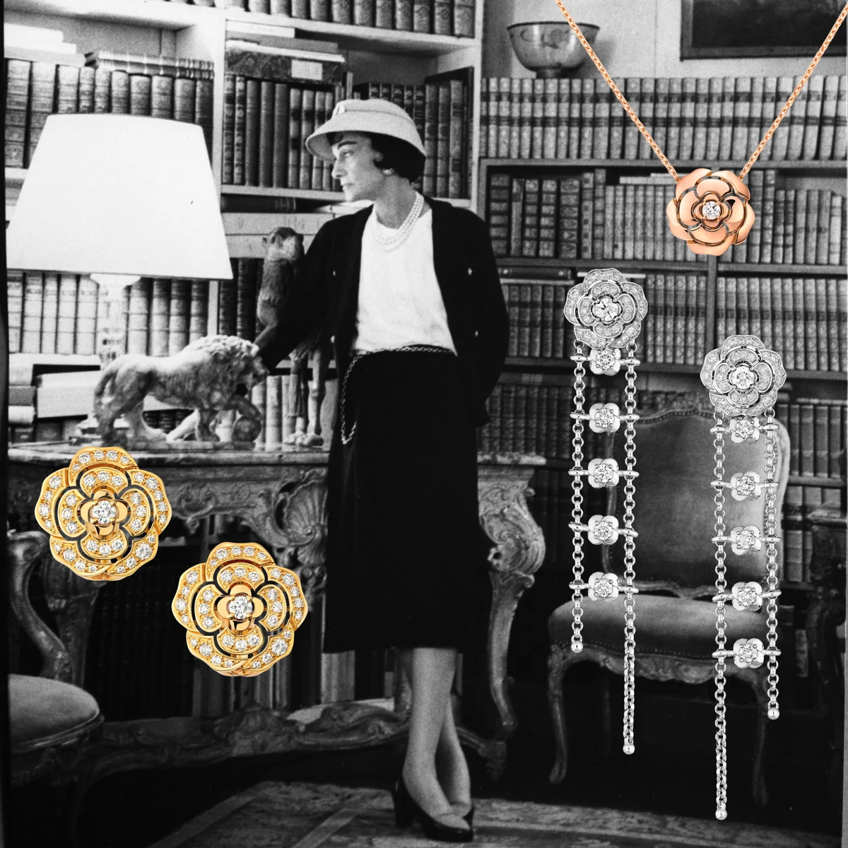 【シャネル】のジュエリー、「カメリア コレクション」｜人生を彩る名品図鑑