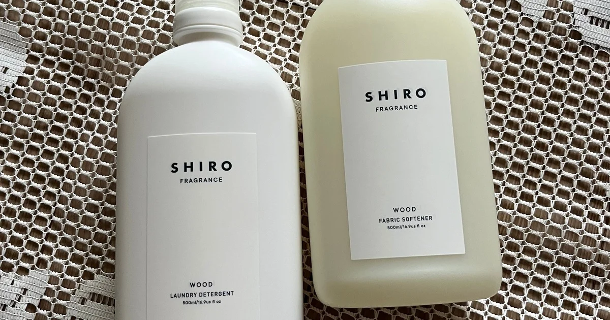 気づけば5セット目！ 【SHIRO】ランドリーキットの“ウッド”が手放せ