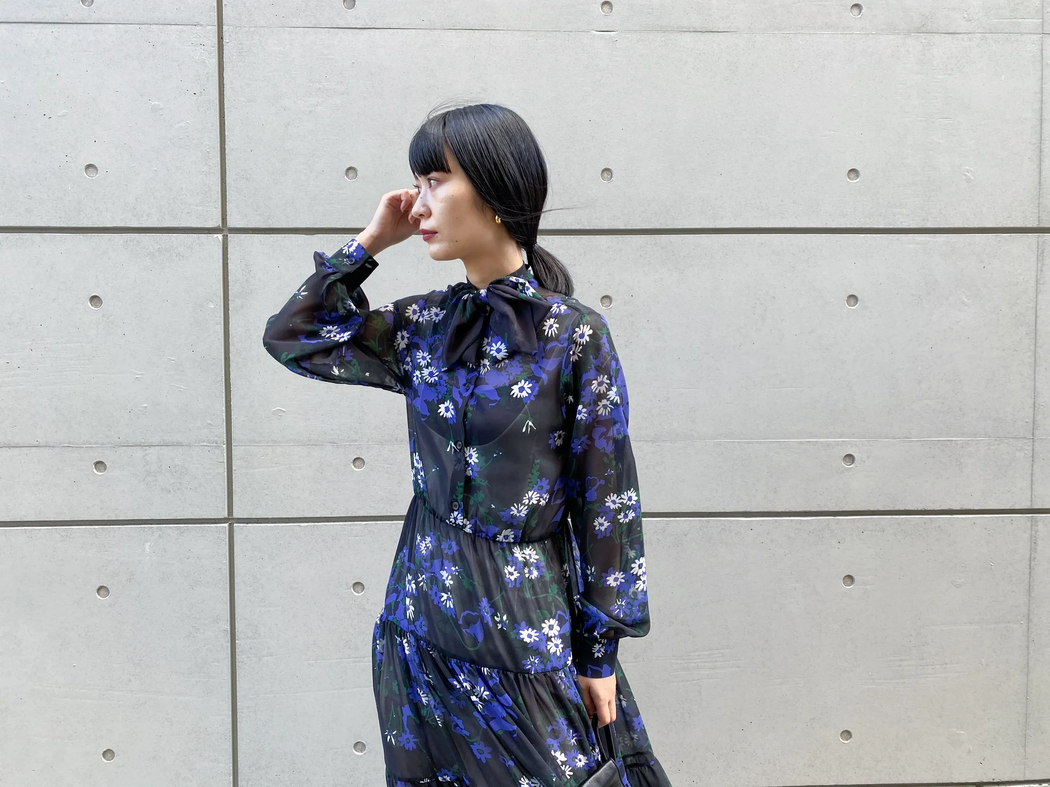 セルフスナップ 秋のワンピーススタイル ストリートスナップ おしゃれのヒントはストリートから Spur