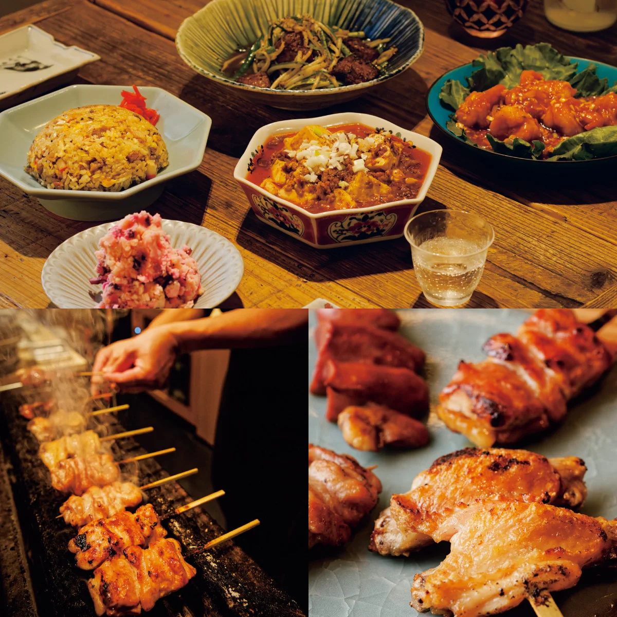 中華か焼鳥か、今夜の気分は？ 【経堂】【銀座】のおすすめ２店