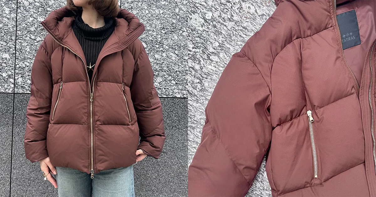 美シルエット”ダウンは【TATRAS（タトラス）】にあり - スモールグッド