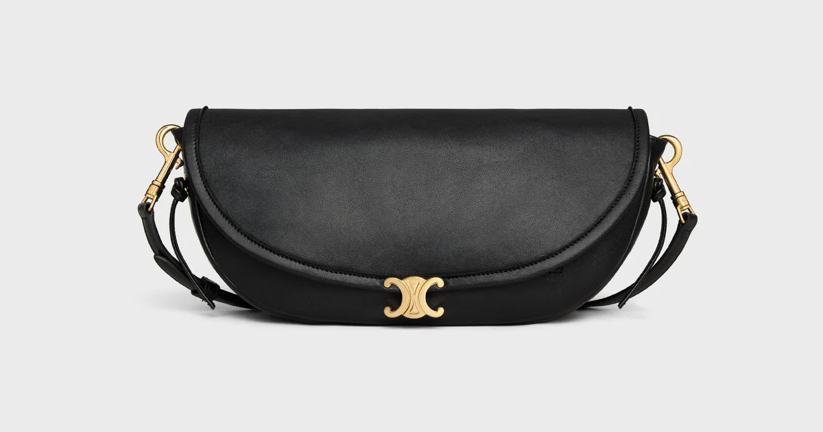 新品 定価以下 CELINE セリーヌ リトルハーフムーン ソフトトリオンフ 9f6e09b2-77e0-4b62-a19a-