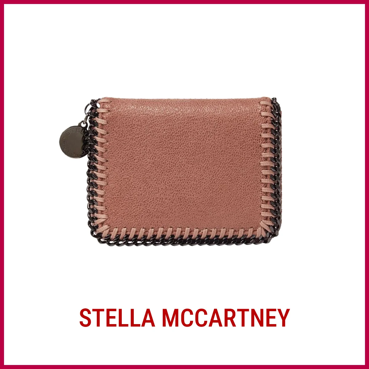 【ステラ マッカートニー】の財布。定番の「ファラベラ」を、新色でモードに更新！