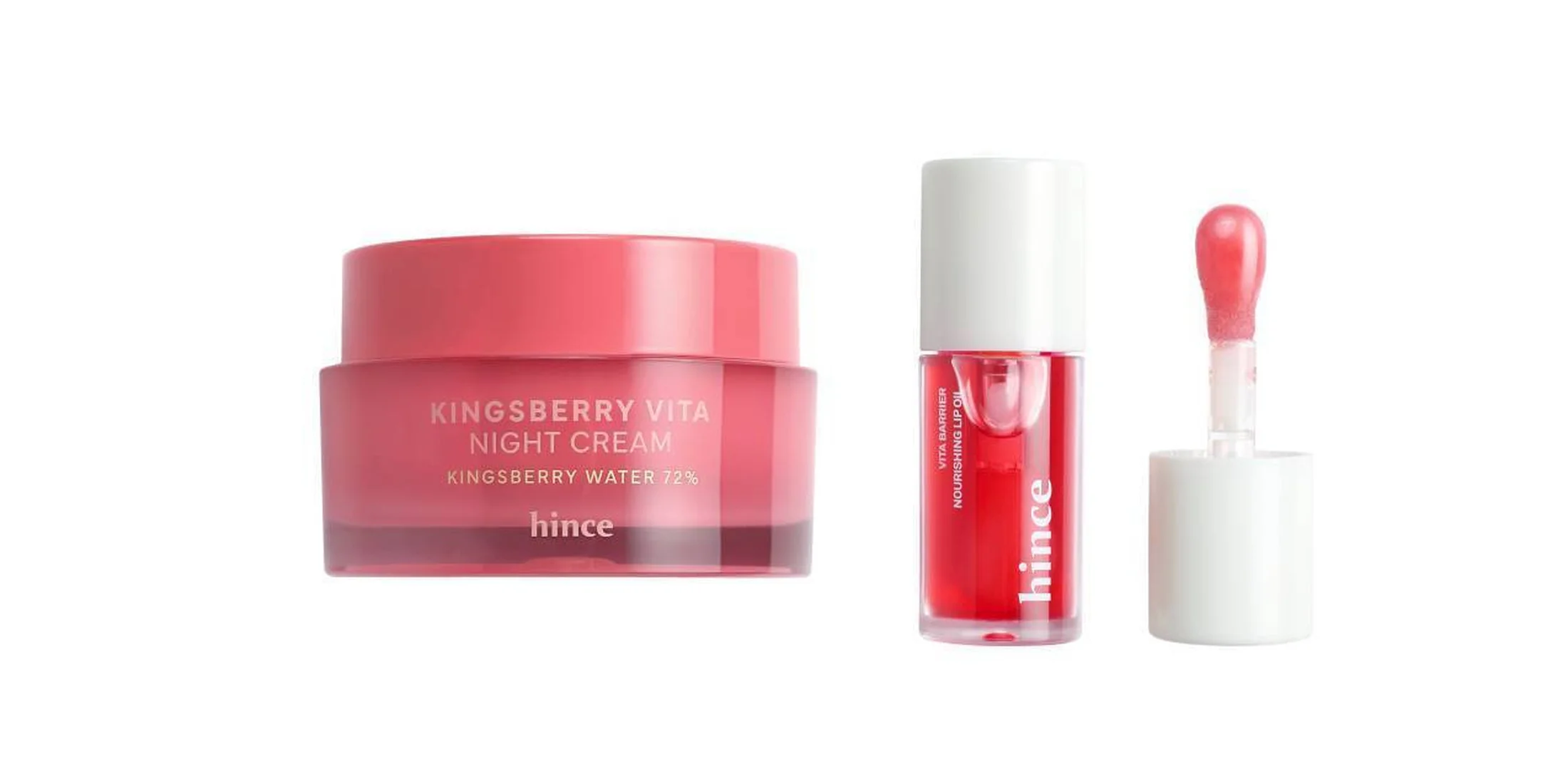 待望のスキンケアライン誕生！ 【hince】ビタミンたっぷりナイトクリーム＆リップオイルで輝く素肌へ