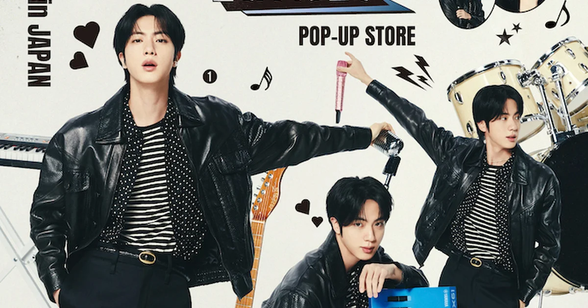 JINの「#RUNSEOKJIN_EP.TOUR in JAPAN」に合わせて