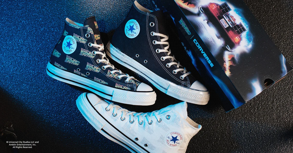 コンバース】と映画『バック・トゥ・ザ・フューチャー』がコラボ！劇中