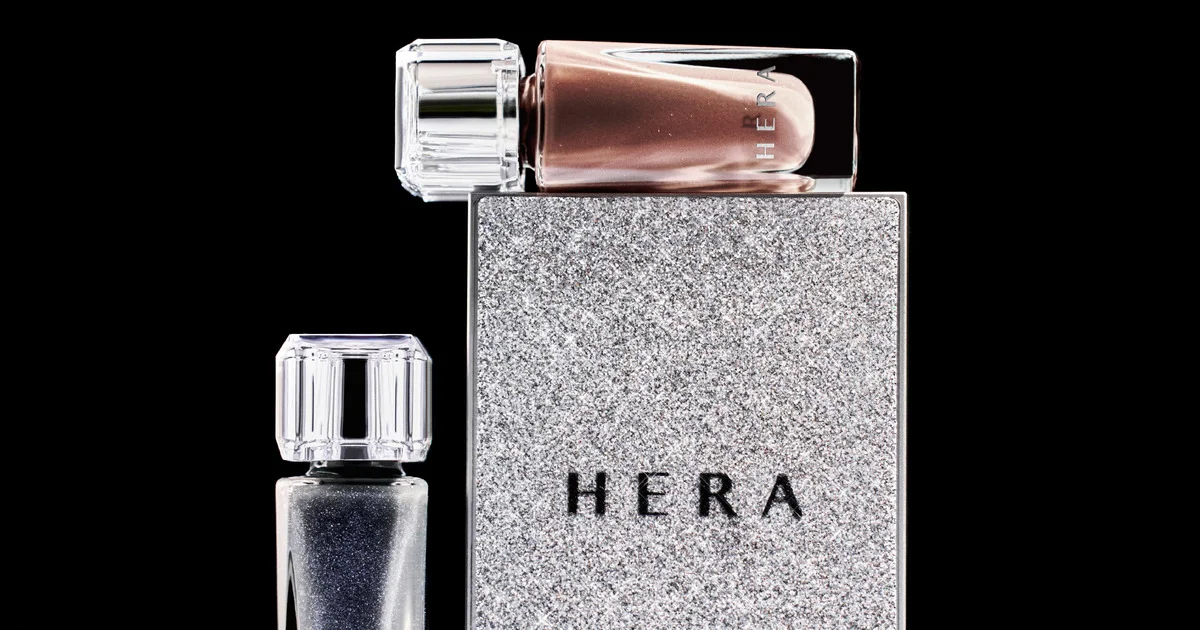 モードなグリッターは【HERA】に任せて。リップとアイシャドウの 