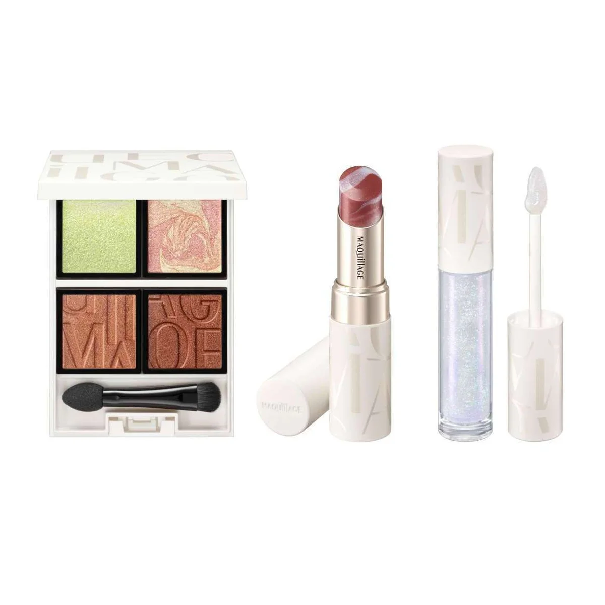 マーブルとラメが導く、予想外のトキメキ。【マキアージュ】限定「Bloom Collection」で冬の顔を更新