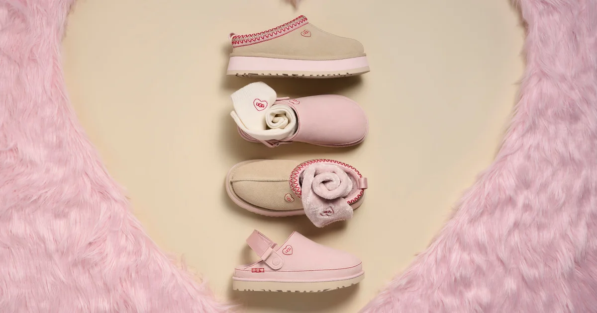 アグ®︎（UGG®︎）】バレンタイン限定！ “LOVE”をまとった新作シューズ