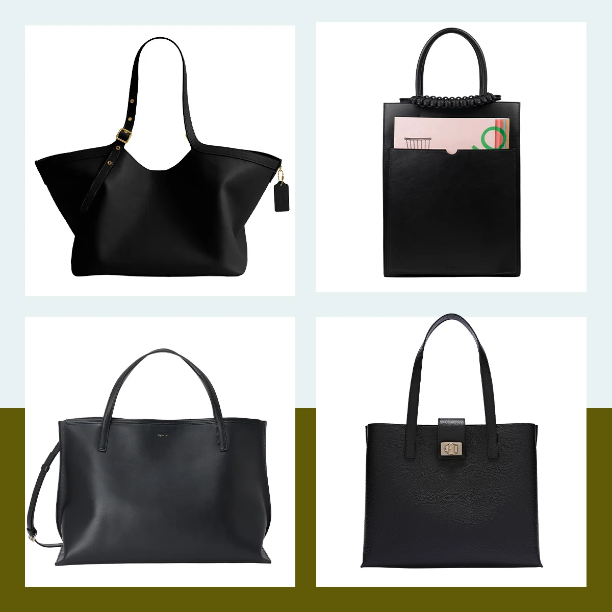 トートバッグは“黒”がやっぱり万能！ オンオフ問わずに幅広く使えるバッグを厳選｜【通勤バッグ】#vol.27