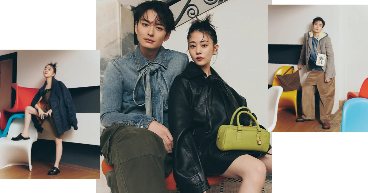 高畑充希×岡田将生 in LOEWE 終わりのない物語のはじまり
