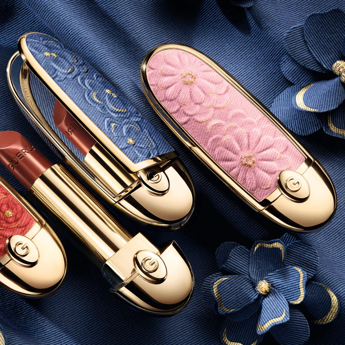  【ゲラン】アップサイクルデニムをまとった限定メイクアップコレクションが登場