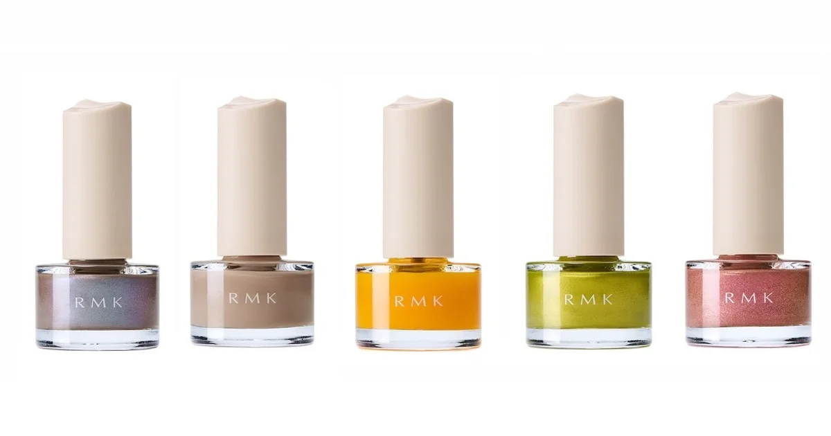 RMK】がネイルカラーを刷新！ 指先を主役にする「シャイン ラッシュ