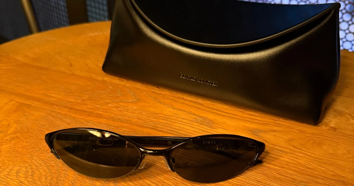 ジェントルモンスター】冬の相棒アイウェア、キャッツアイサングラスと