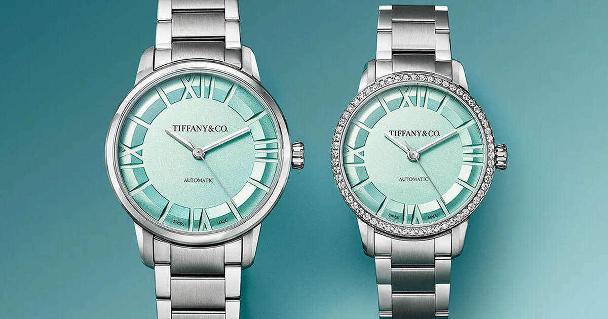 【ショウ☆】ティファニー　アトラス　ほぼ未使用　正規品　正常稼働中 TIFFANY＆Co.】ティファニー『アトラス 2ハンド 24mm 日本限定