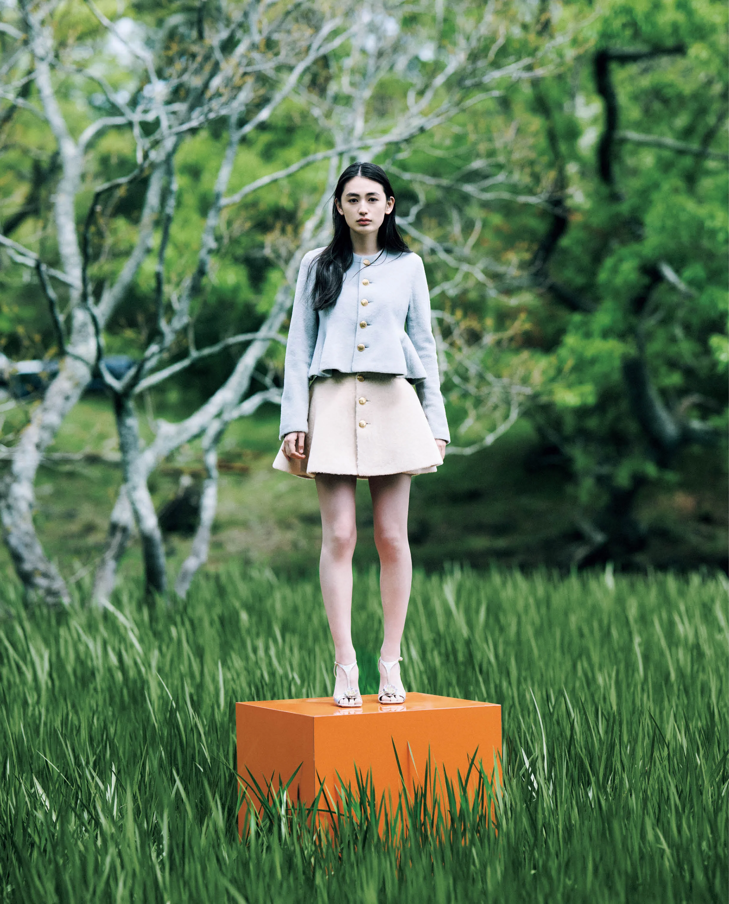 RIKAKO YAGI in Dior　ノスタルジアの光が降る庭での画像7