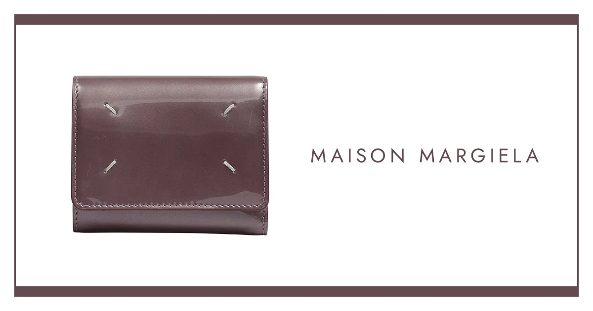 メゾンマルジェラ Maison Margiela 3つ折り財布 Maison Margiela（メゾンマルジェラ） 三つ折り財布 SA3UI0017 P4745