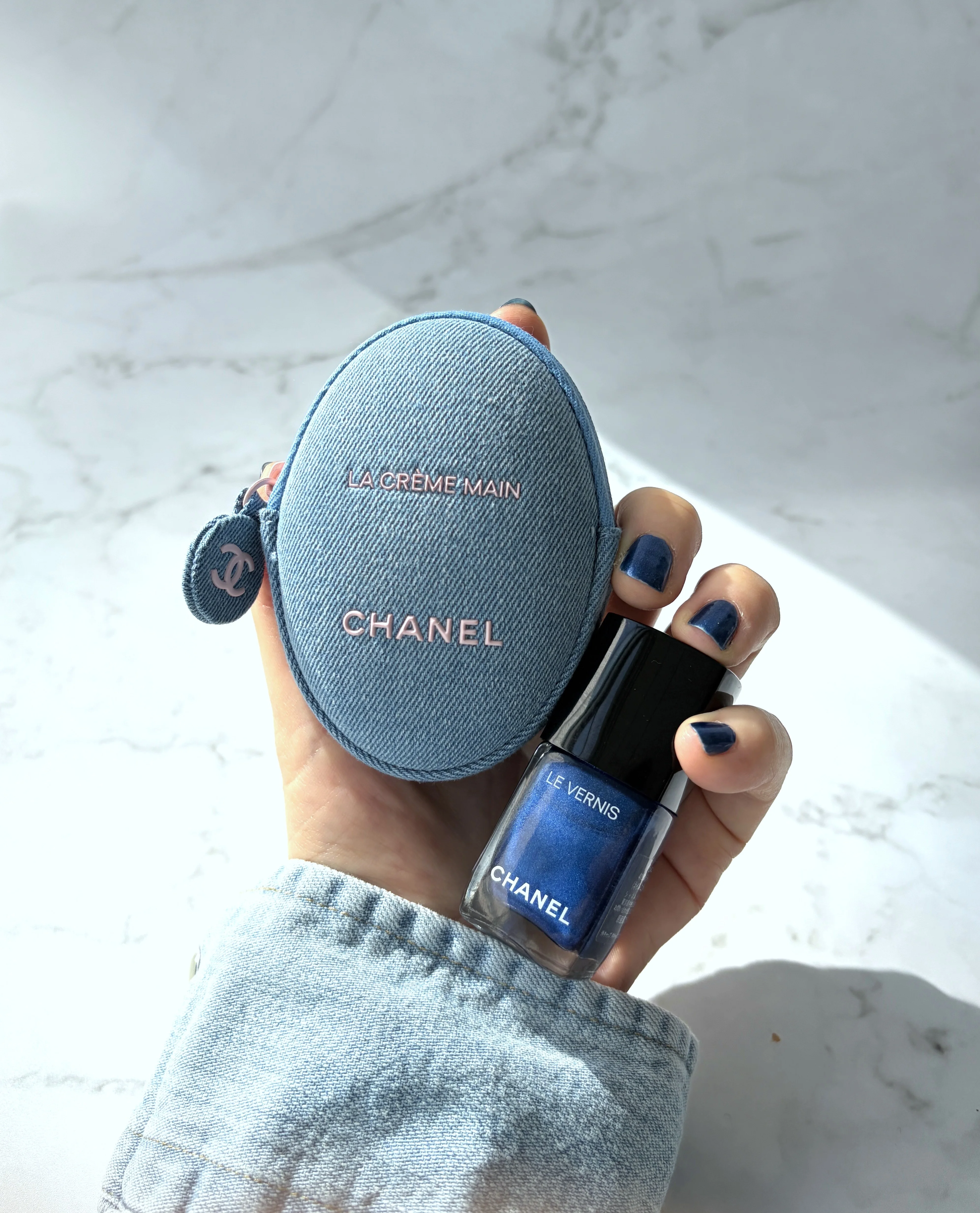 【シャネル】限定デニム コレクション！ ネイルとハンドクリームで、春は指先もデニムに着替えて