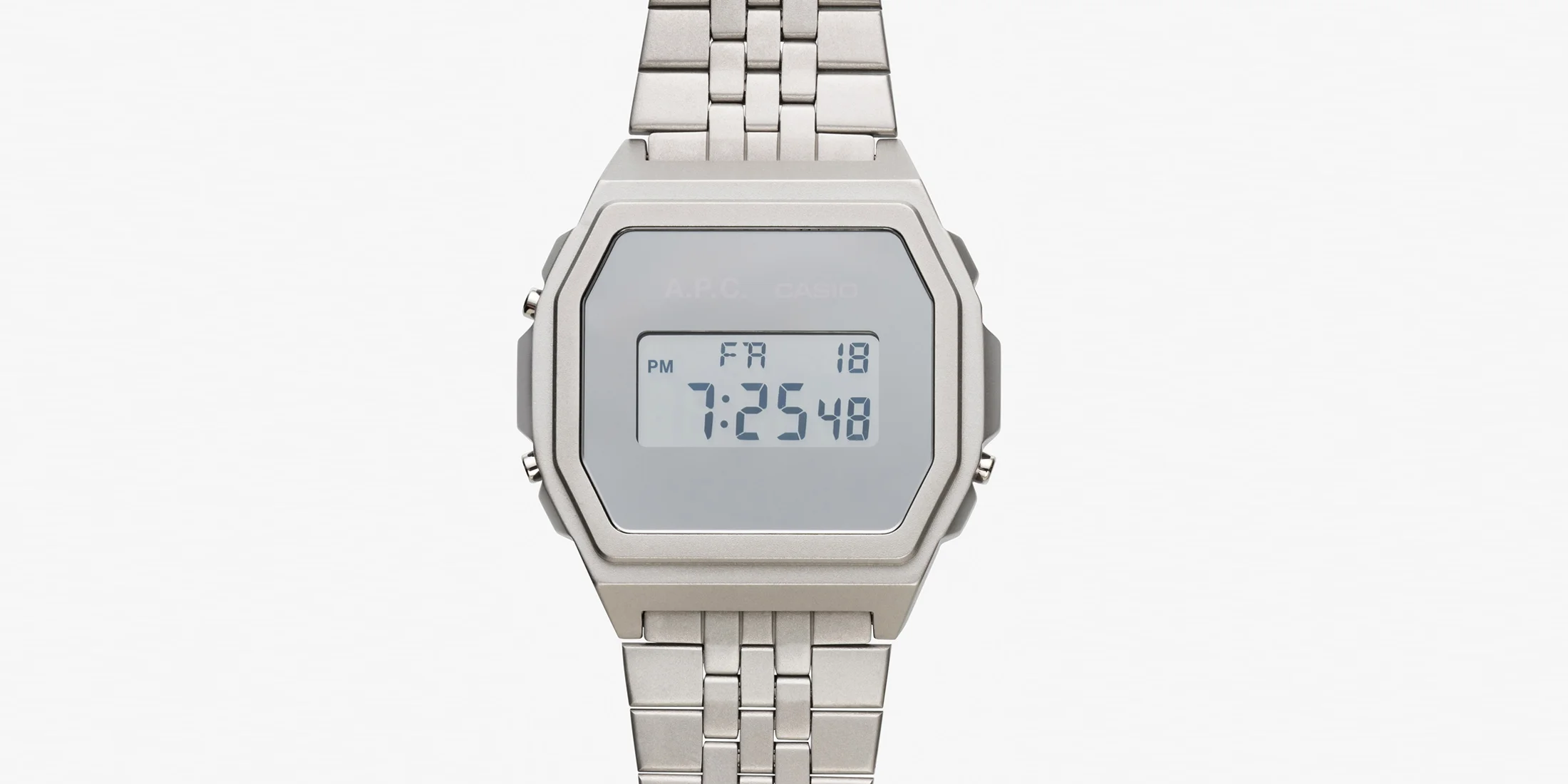 【A.P.C.（アー・ペー・セー）×CASIO（カシオ）】ユニセックスデザインのコラボレーションウォッチが誕生！