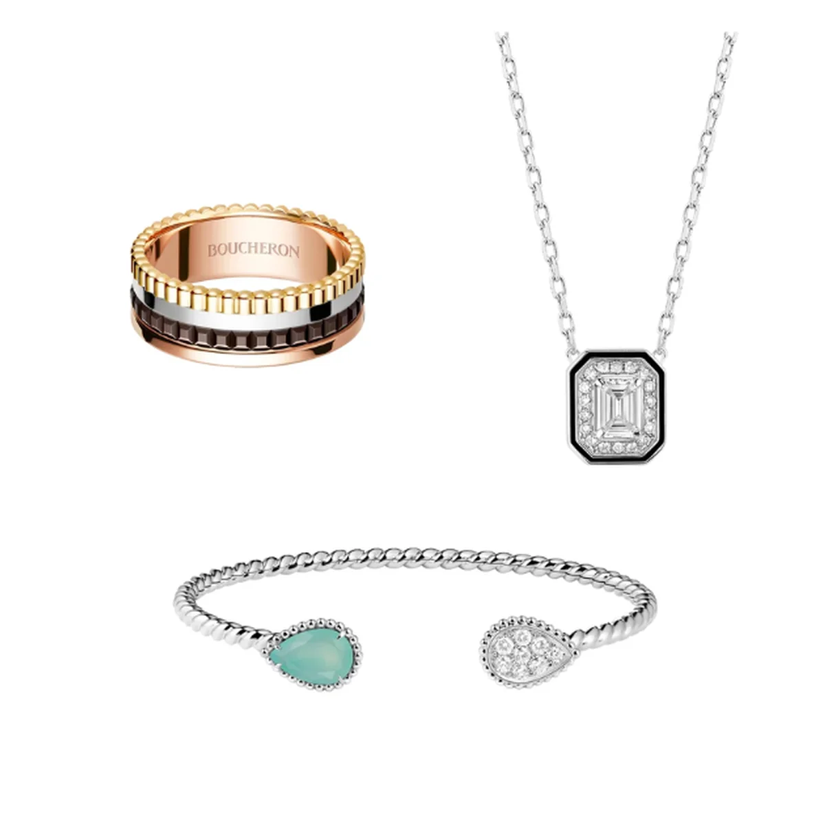 【ブシュロン】永遠の名品ジュエリー3選｜【キャトル】、【セルパンボエム】、【ヴァンドーム リズレ】