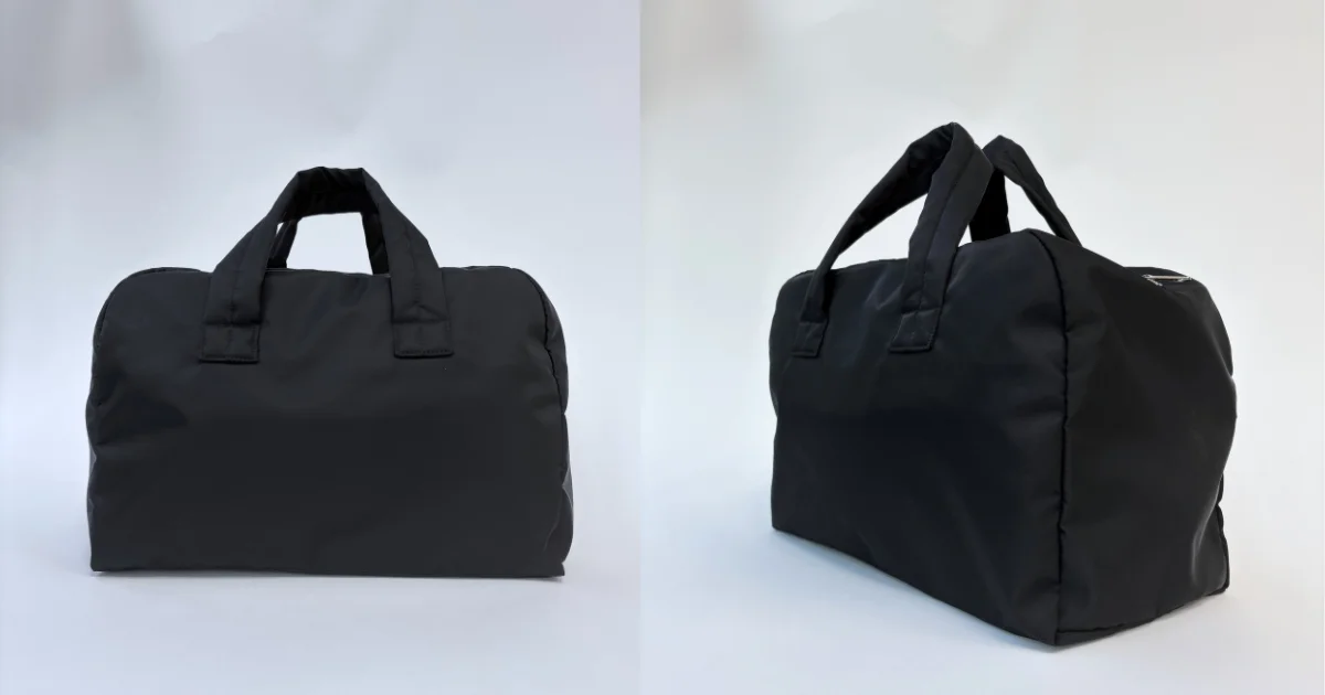 1泊2日の出張も安心！ 【コム デ ギャルソン】の大容量ナイロンバッグ