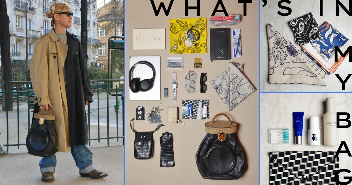 パリ在住アーティスト・河原シンスケさんが30年以上愛用する【エルメス