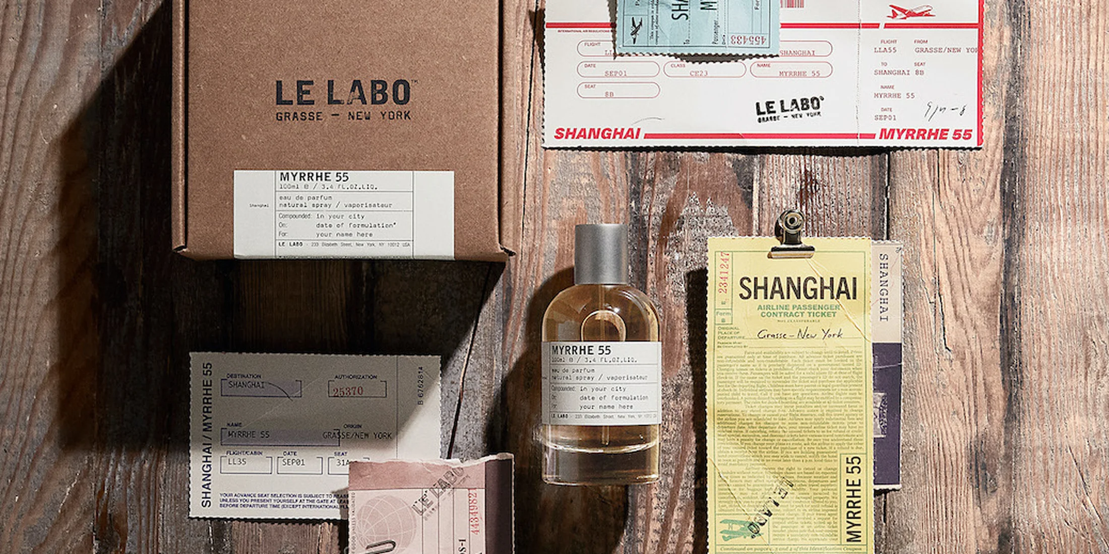 【ル ラボ】都市限定フレグランスから、上海の香り「ミルラ 55」がデビュー。9月限定で日本でも購入可能