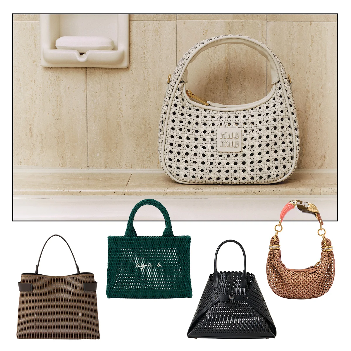 2026年最旬トレンド！ 洗練されたデザインと抜け感を備えた【メッシュバッグ】が勢揃い