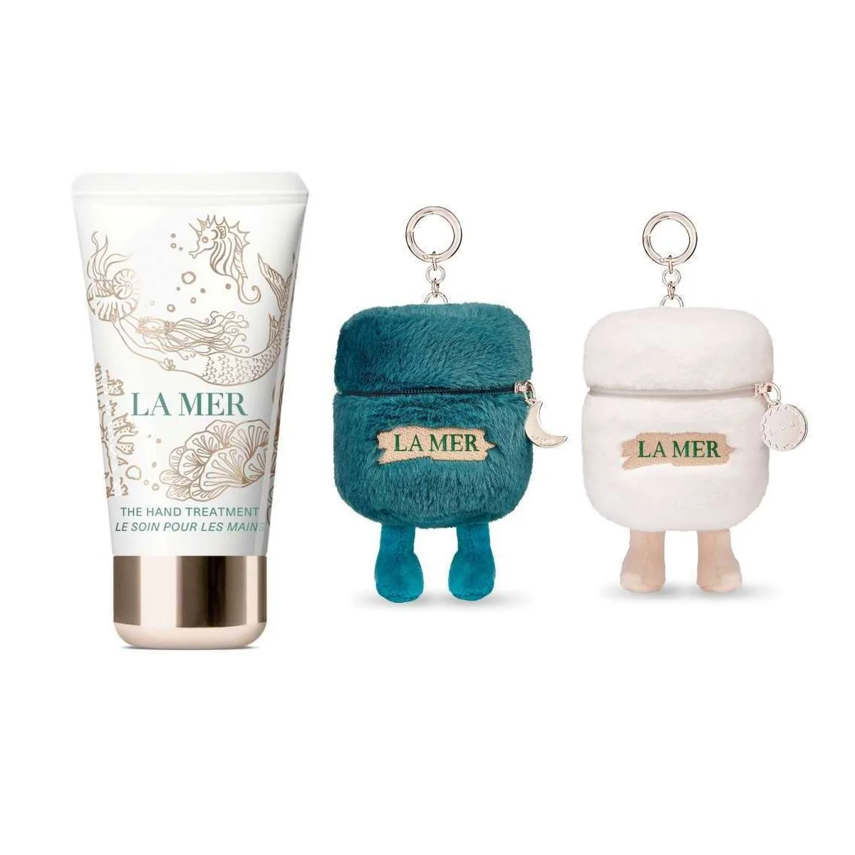 【ラ・メール】名品ハンドクリームがホリデーの装いに。限定チャームポーチが手に入るチャンスも……！
