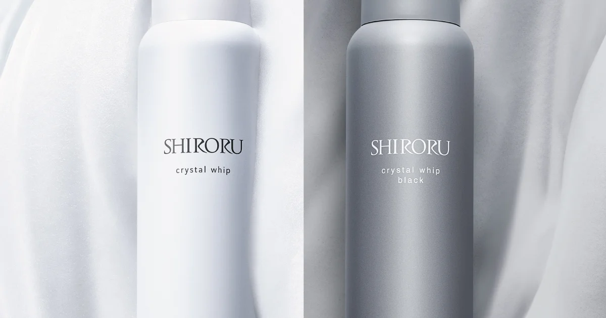 SHIRORU】の炭酸泡洗顔が進化！ 微細なモチモチ泡で“洗う美容”を底上げ