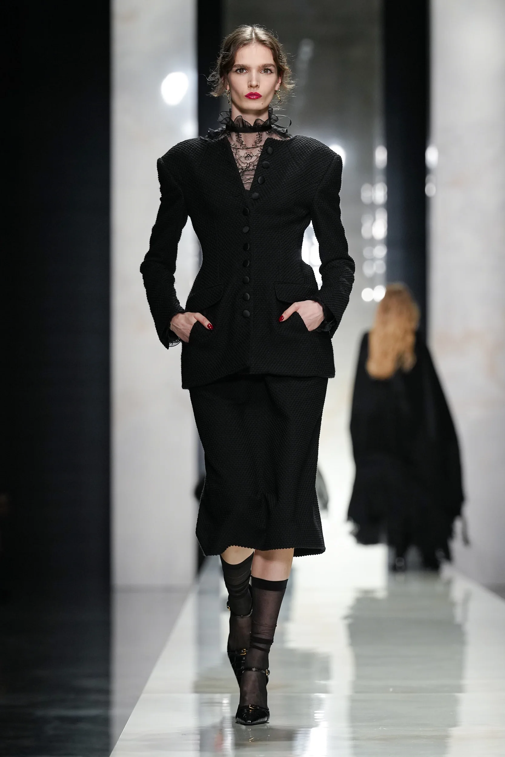 2026-27年秋冬コレクション_DOLCE&GABBANA(ドルチェ&ガッバーナ)_モデル_19