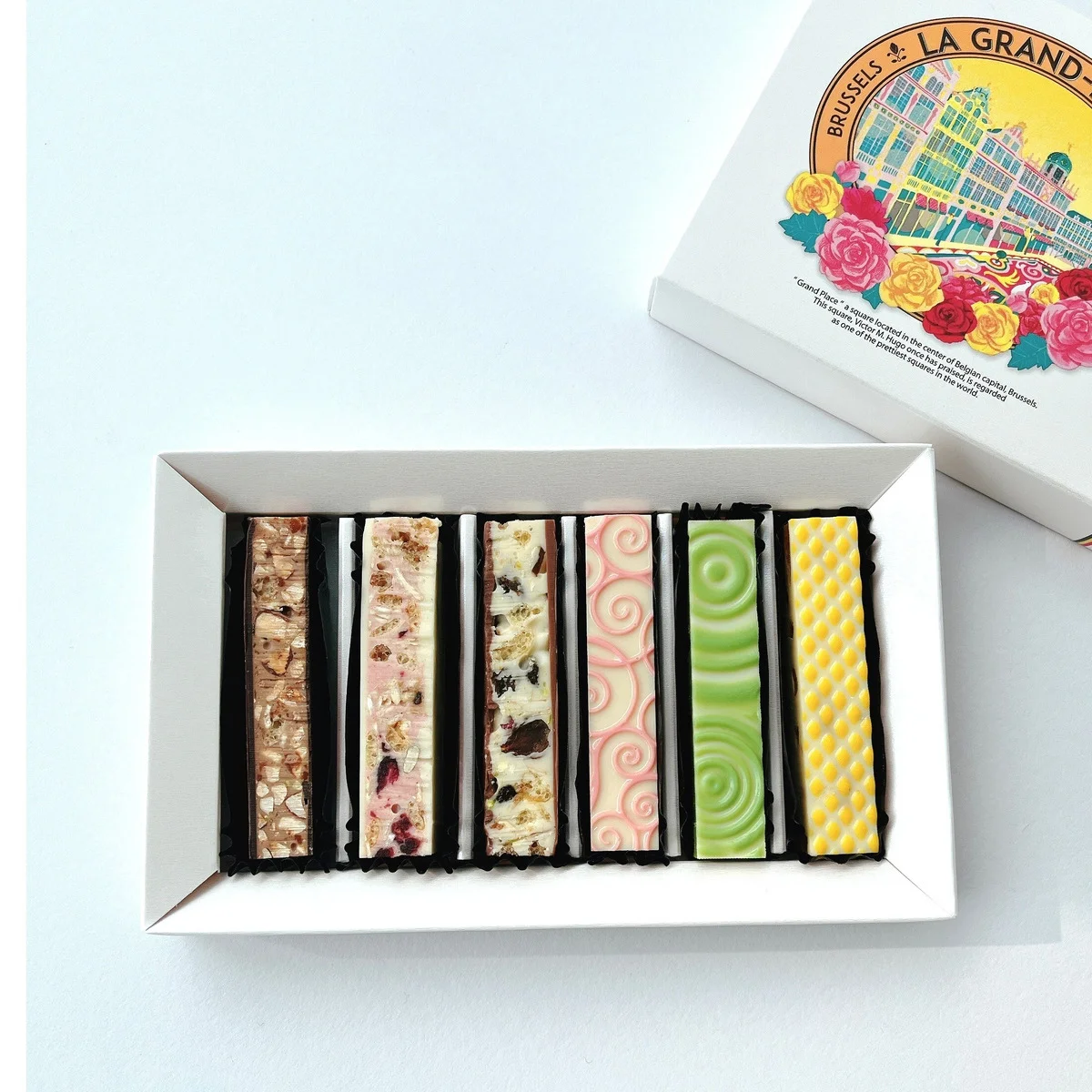 ベルギー産クーベルチュールによる華やかショコラ！【グランプラス｜バトンショコラ】