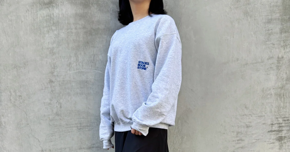 stacks bookstore(スタックス ブックストア)】 のスウェットが