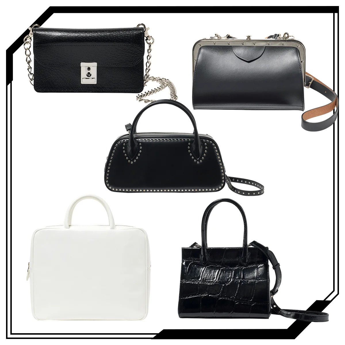 【コム デ ギャルソン】黒&白バッグ６選｜長く愛用できる“最強定番バッグ”が大集合！