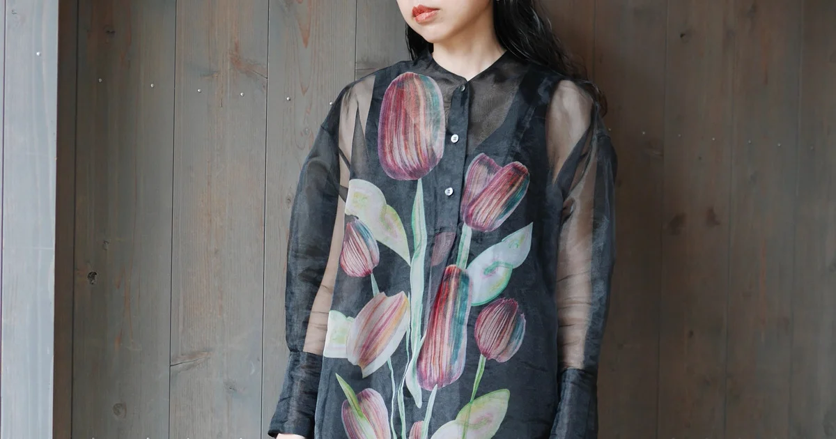 TELMA チューリップシアーシャツ TELMA】スタイリングをご紹介します！ / スタッフブログ